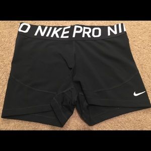 Nike spandex shorts